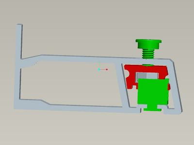 26高銷釘中柱角碼3D展示圖